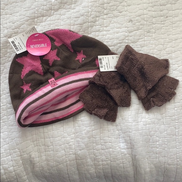 Limited Too Other - Limited Too Hat and Fingerless gloves set NWT